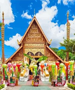 Chiang Rai Scenic Views Paint By Numbers