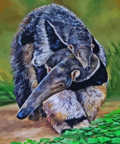 Majestic Giant Anteater Paint By Numbers