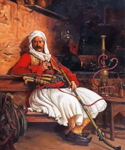 Arabian Man Masterpiece Paint By Numbers