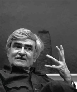 Alberto Burri Black and White Paint By Numbers