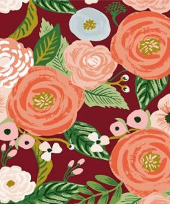 Juliet Roses Blooming Paint By Numbers