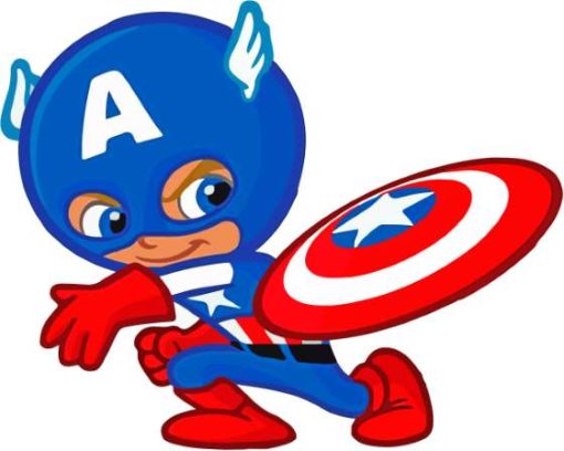 The-Captain-America-paint-by-numbers