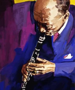 The Clarinet Player Jazz Paint By Numbers