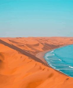 Beach and Desert Scenery Paint By Numbers