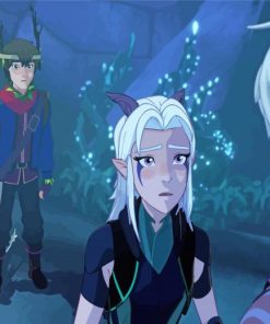 The Dragon Prince Characters Paint By Numbers