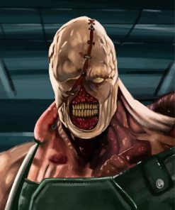 Resident Evil Nemesis Paint By Numbers