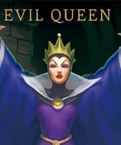 Snow White Evil Queen Paint By Numbers