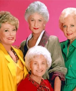 Golden Girls Sitcom Paint By Numbers
