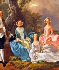 Thomas Gainsborough Family Paint By Numbers