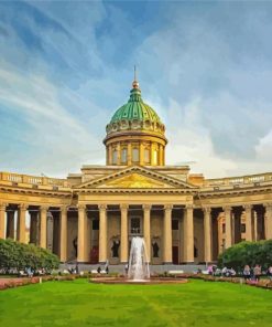 Saint Petersburg Kazan Cathedral Paint By Numbers