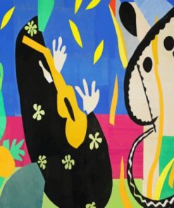 The Kings Sadness Inspired by Matisse Paint By Numbers
