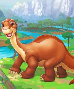 The Land Before Time Movie Paint By Numbers
