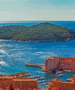 Lokrum Island Adventure Paint By Numbers