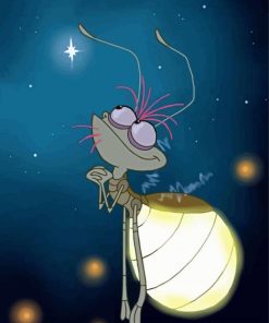 Ray The Firefly Magic Paint By Numbers
