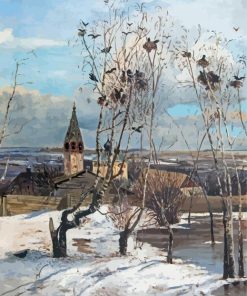 The Rooks Return Savrasov Paint By Numbers