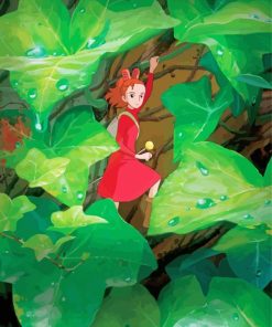 Arrietty Animated Fantasy Paint By Numbers