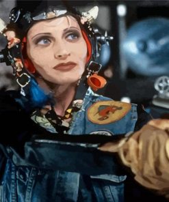 The Tank Girl Sci-Fi Paint By Numbers