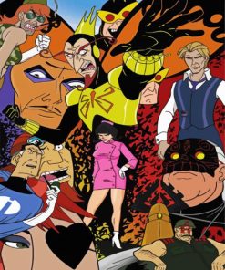 The Venture Brothers Animated Series Paint By Numbers