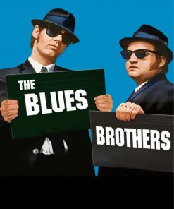 Comedy Classic The Blues Brothers Paint By Numbers