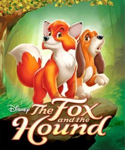 Disney Fox and the Hound Paint By Numbers