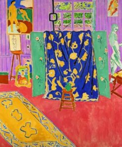 Henri Matisse Pink Workshop Paint By Numbers