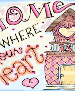 Heartfelt Home Expressions Paint By Numbers