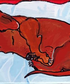Dreamy Dachshund Paint By Numbers