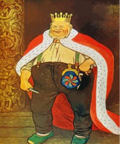 Theodor Kittelsen Abstract King Paint By Numbers