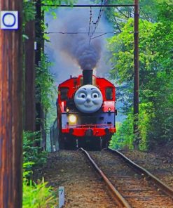 Thomas The Tank Engines Railway Paint By Numbers