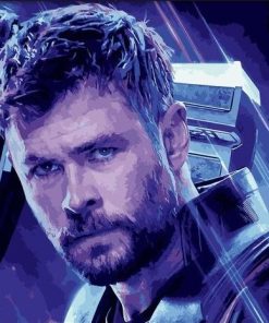 Thor Marvel Heroes Paint By Numbers