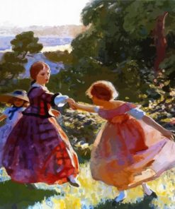 Three Graceful Dancers Paint By Numbers