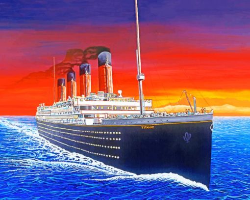 Titanic-Ship-Art-paint-by-number