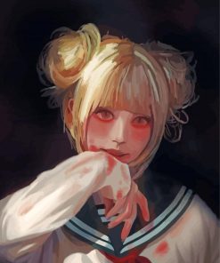 Himiko Toga Anime Fan Paint By Numbers