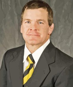 Tom Brands Wrestling Star Paint By Numbers