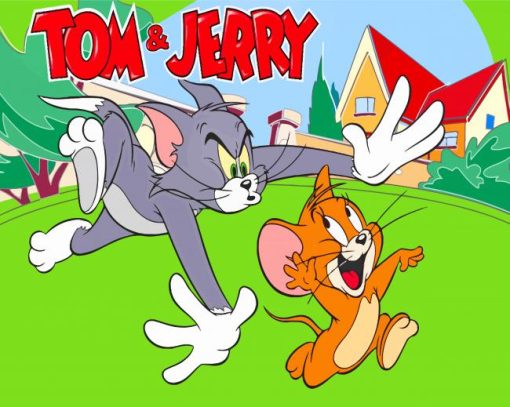 Tom-cat-And-Jerry-Mouse-paint-by-numbers