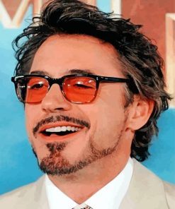 Iron Man Stark Paint By Numbers