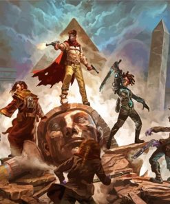 Torg Adventure Game Paint By Numbers