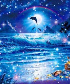 Ocean Seascape Treasure Paint By Numbers