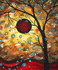 Elegant Tree Branches Paint By Numbers