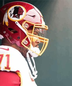Trent Williams Football Paint By Numbers
