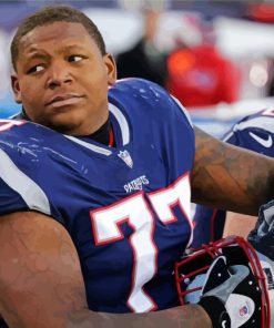 Trent Brown NFL Star Paint By Numbers