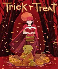 Trick R Treat Sam Halloween Paint By Numbers