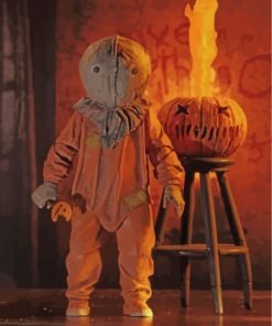 Horror Halloween Sam Paint By Numbers