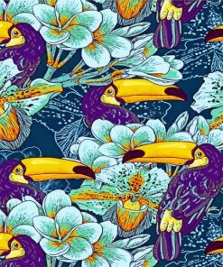 Toucan Paradise Paint By Numbers