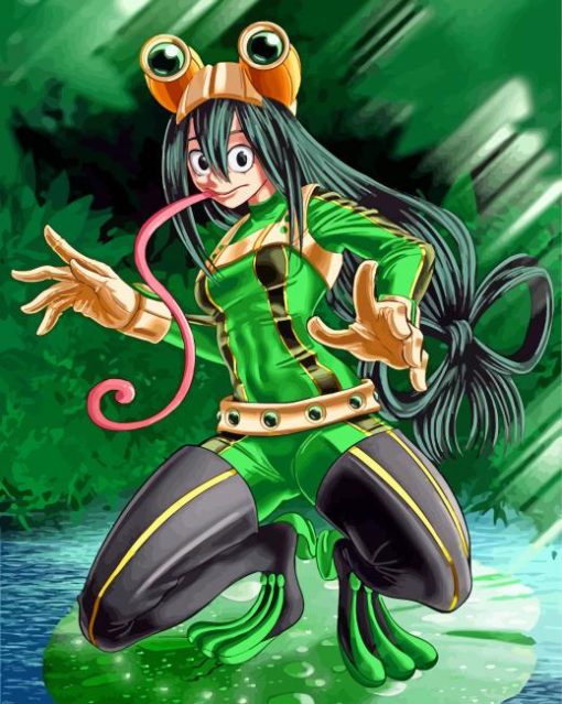 Tsuyu-Asui-paint-by-numbers