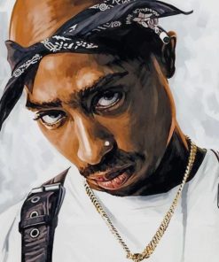 Tupac Shakur Singer Paint By Numbers
