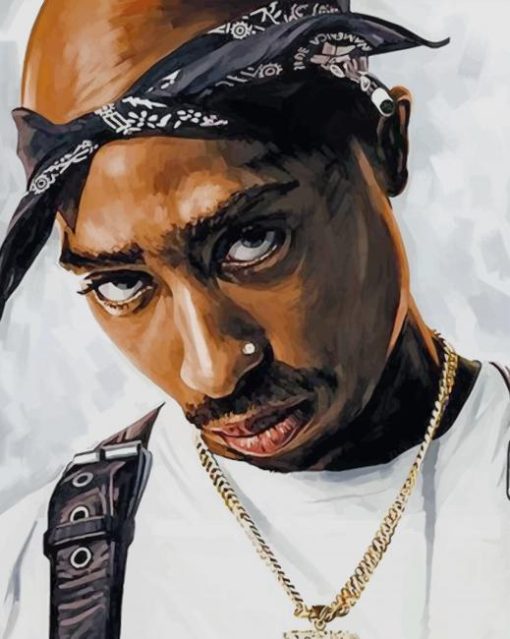 Tupac-shakur-paint-by-number