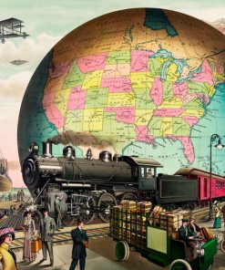 Twentieth Century Trains Paint By Numbers