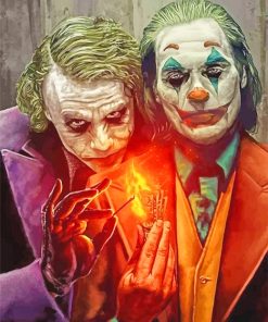 Two Jokers Supervillain Paint By Numbers