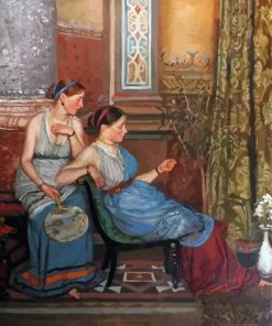 Two Women Paintings Paint By Numbers